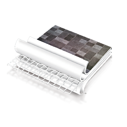 Membrane armée 150/100e blanc Feeling 1,65m x 25m en rouleau – Image 2