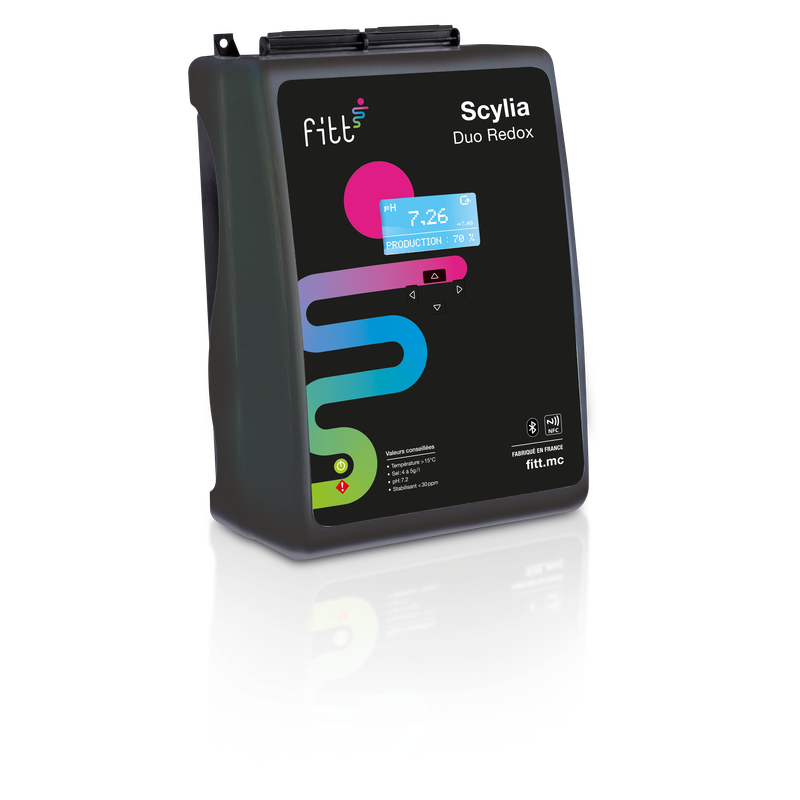 Électrolyseur et régulateur pH Scylia Duo RedOx