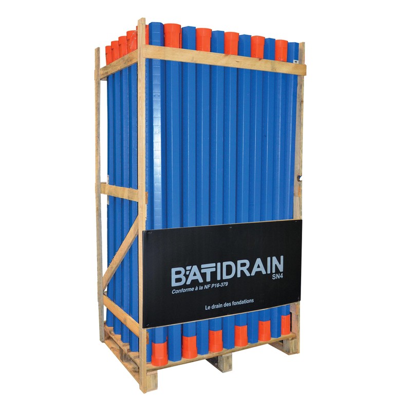 Drain rigide CR4 Batidrain Ø90 longueur 2m – Image 2