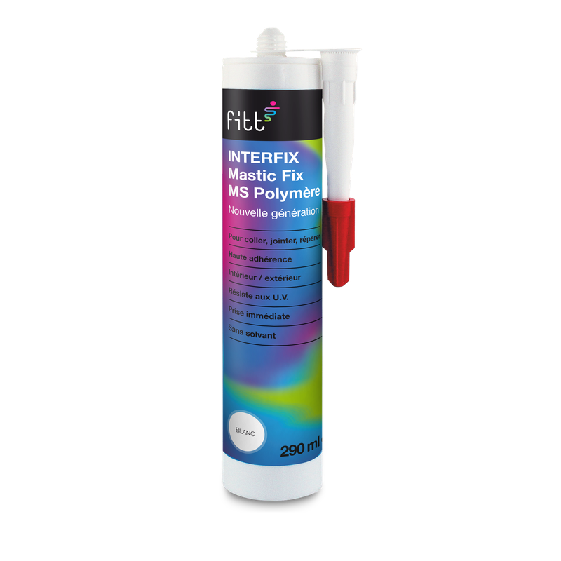 Mastic Fix MS polymère blanc Interfix 290ml