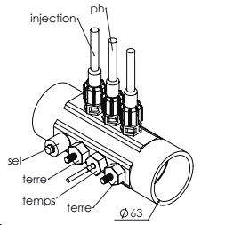 Électrolyseur et régulateur pH Scylia Duo RedOx – Image 3