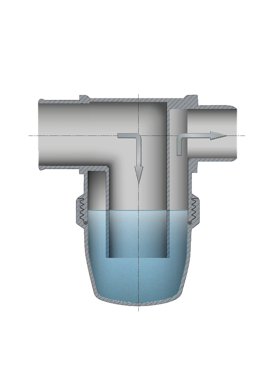 Siphon de parcours PVC – Image 4