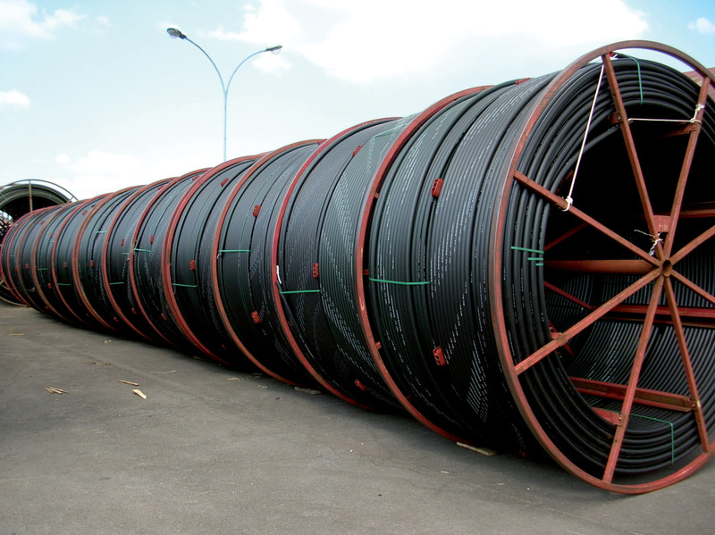 Tube PEHD fibre optique