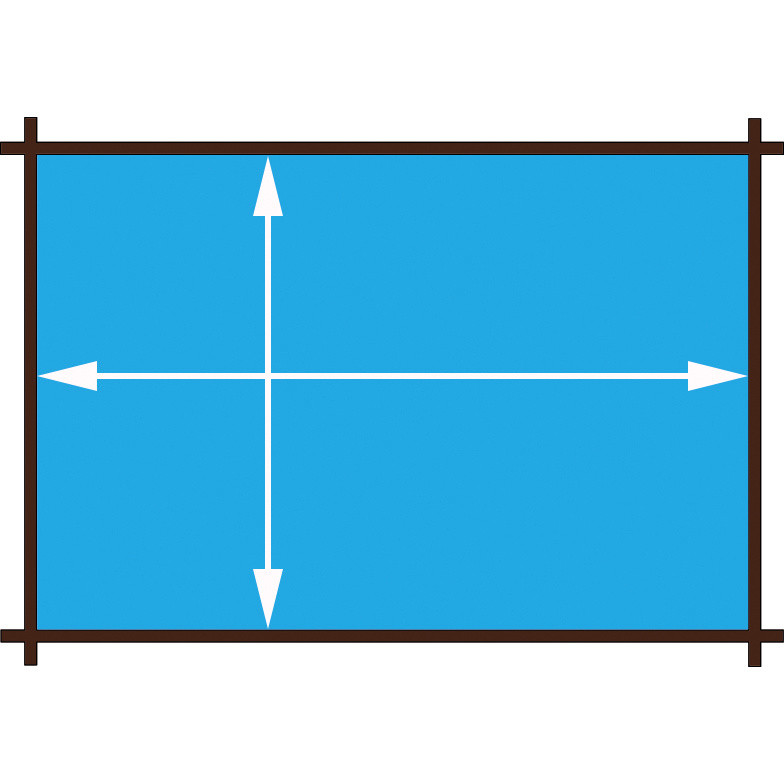 Piscine bois rectangle modèle Fontainebleau