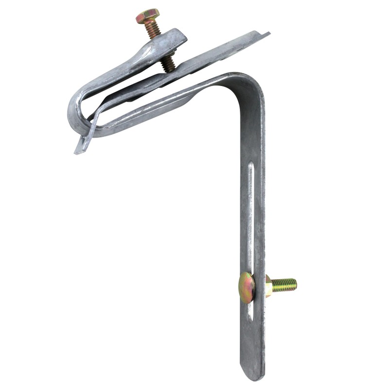 Étrier galvanisé avec plaque gouttière dév.250