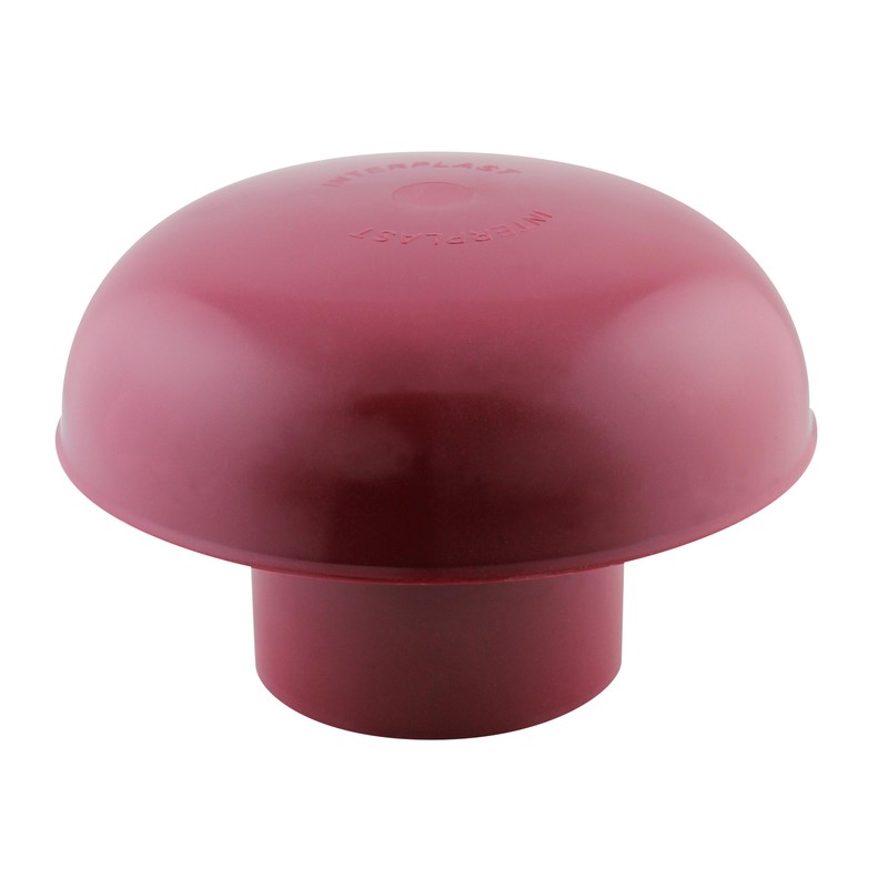 Chapeau de ventilation avec moustiquaire tuile