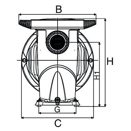 Pompe piscine Euroswim monophasée – Image 2