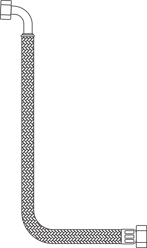 Kit de raccordement pour cabine de douche DN13 – Image 6