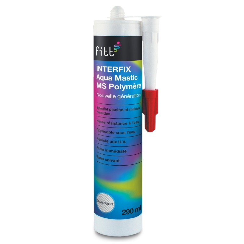 Aqua Mastic MS polymère translucide Interfix 290ml