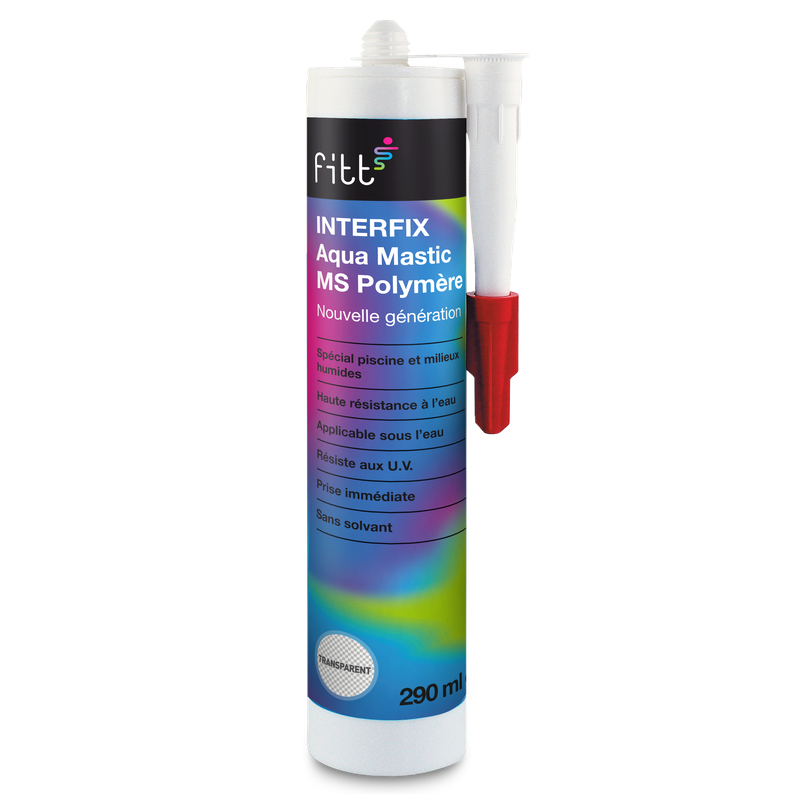 Aqua Mastic MS polymère translucide Interfix 290ml – Image 2