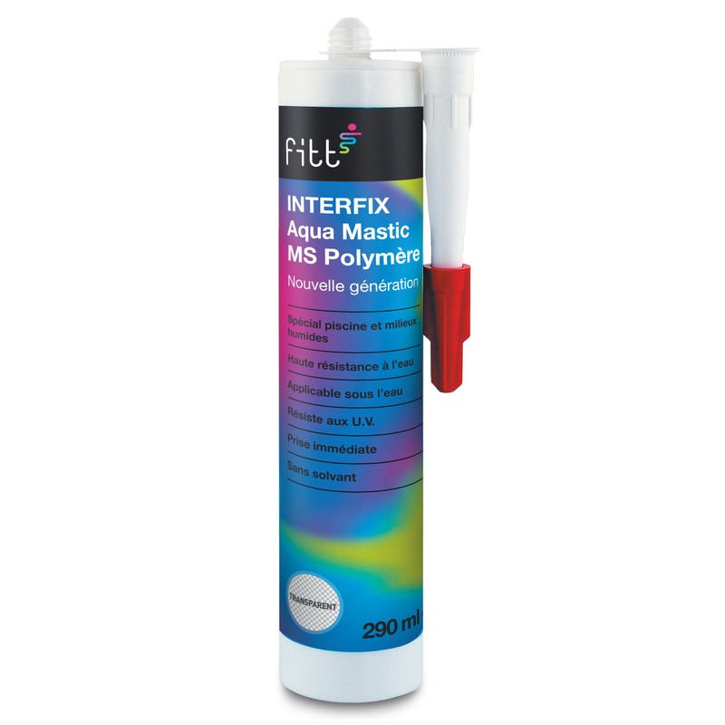 Aqua Mastic MS polymère translucide Interfix 290ml – Image 3