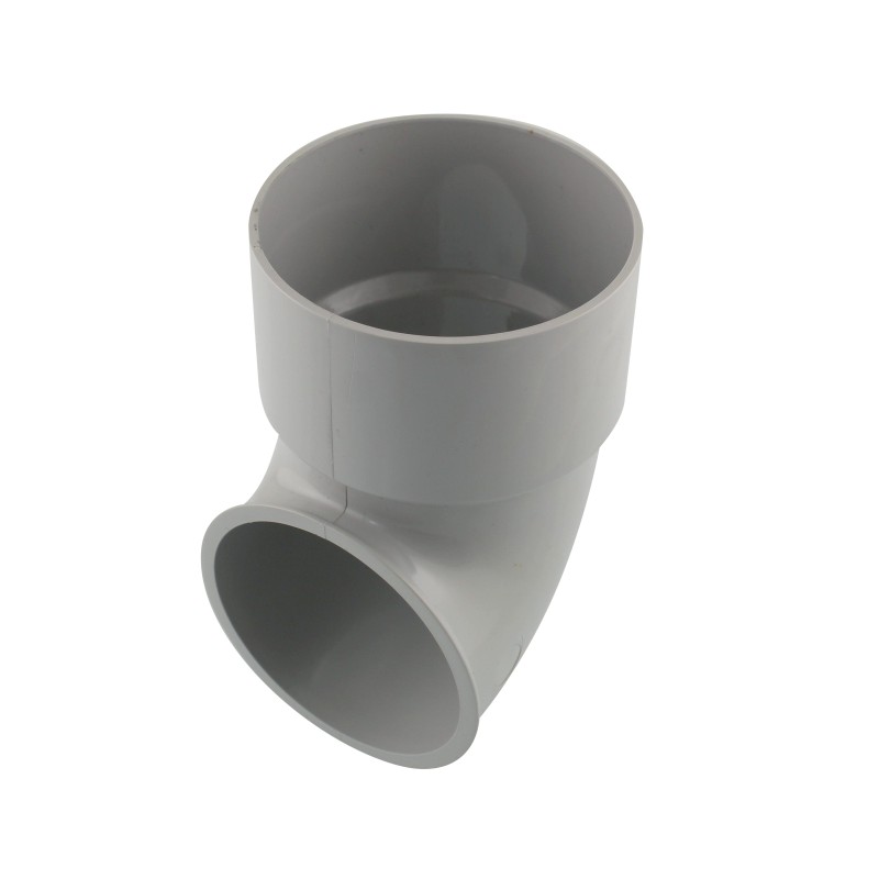 Pied de chute Ø80 gris