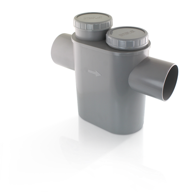 Siphon disconnecteur PVC évacuation Ø100 – Image 4