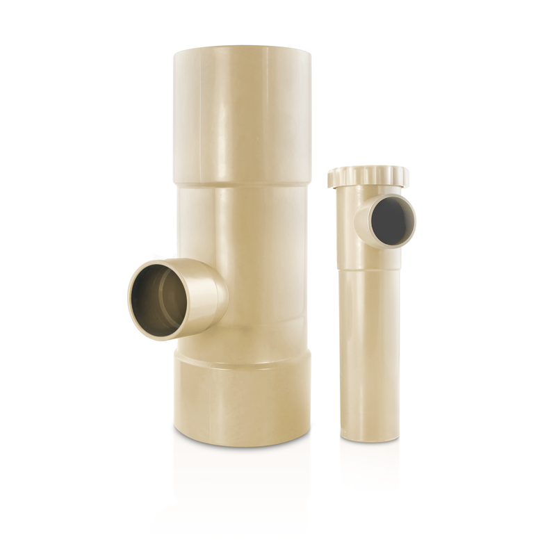 Collecteur récupérateur d'eau de pluie sable pour tuyau Ø50 – Image 4