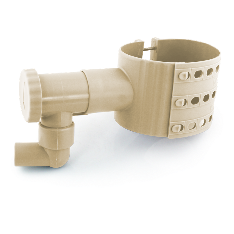 Collecteur récupérateur d'eau de pluie sable pour tuyau Ø75-100