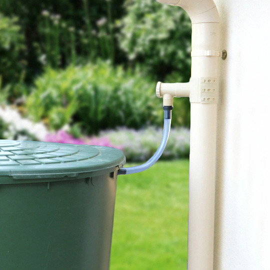 Collecteur récupérateur d'eau de pluie sable pour tuyau Ø75-100 – Image 2