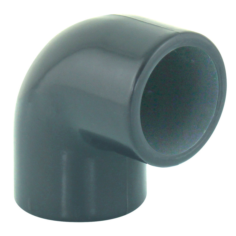 Coude PVC pression 90° femelle