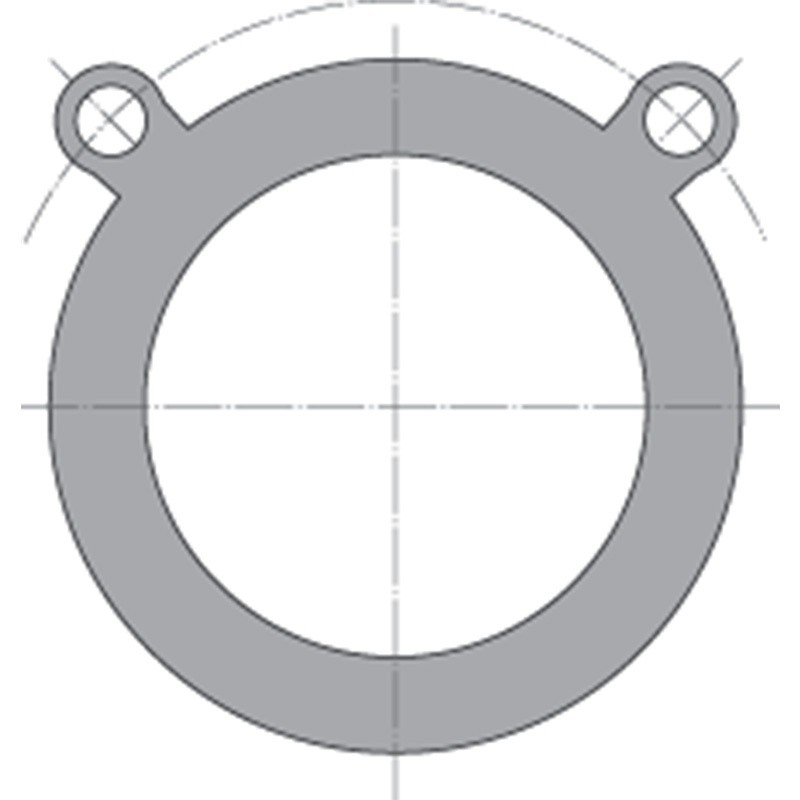 Joint plat EPDM pour collet/bride PVC pression