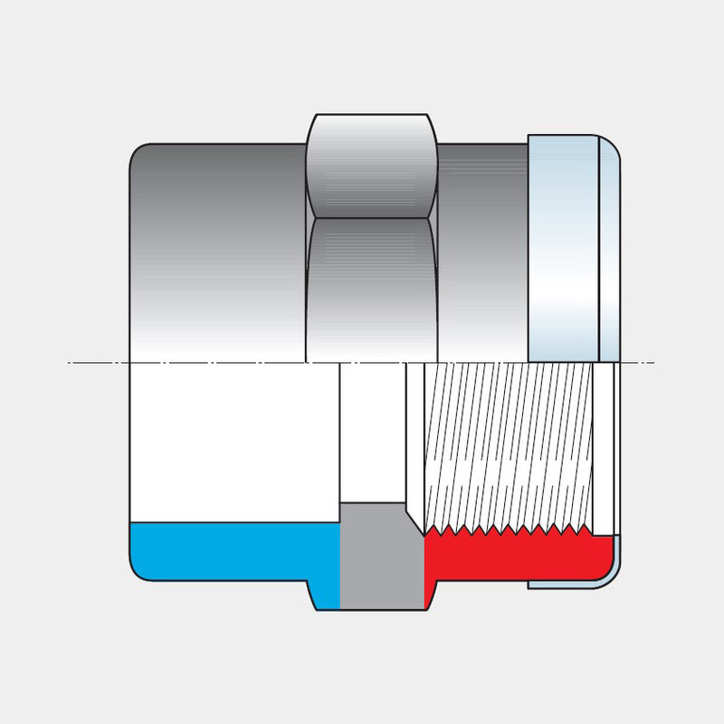 Embout mixte renforcé PVC pression femelle/taraudé