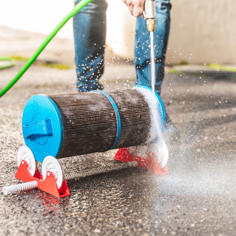 Nettoyeur de cartouches de filtration NODI ROLLER – piscines et spas – Image 2