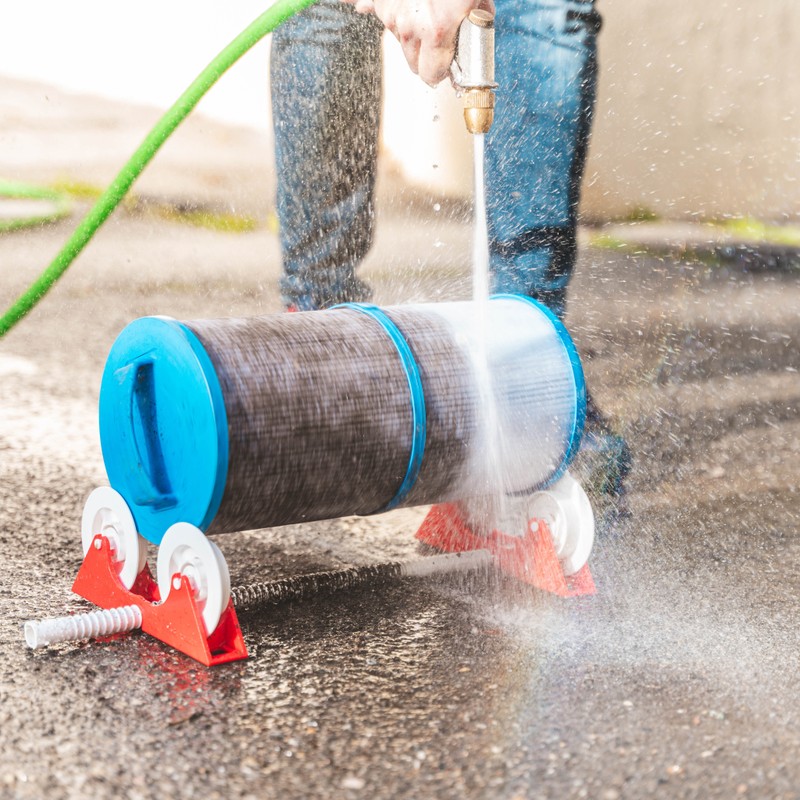 Nettoyeur de cartouches de filtration NODI ROLLER – piscines et spas – Image 3