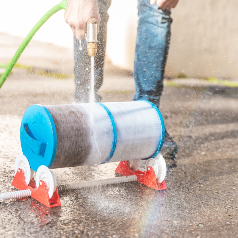 Nettoyeur de cartouches de filtration NODI ROLLER – piscines et spas – Image 4
