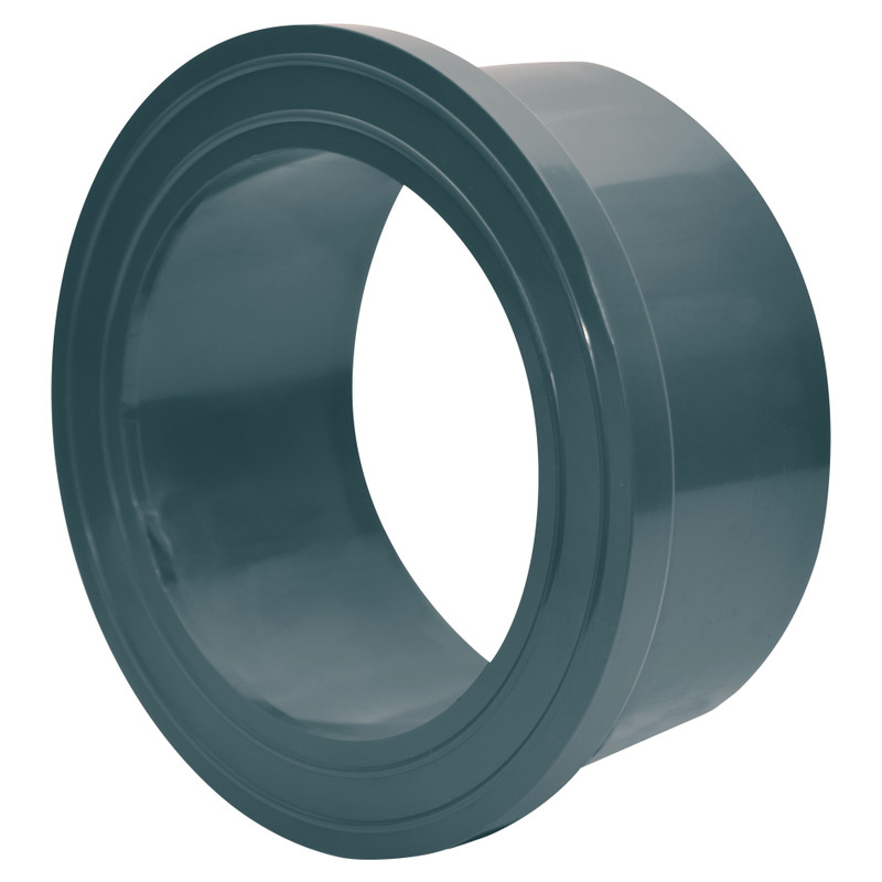 Collet strié PVC pression