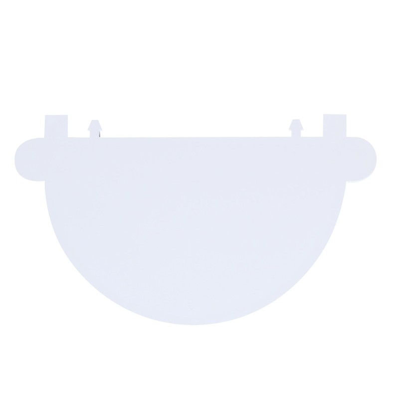 Fond universel gouttière ronde dév.250 blanc – Image 2