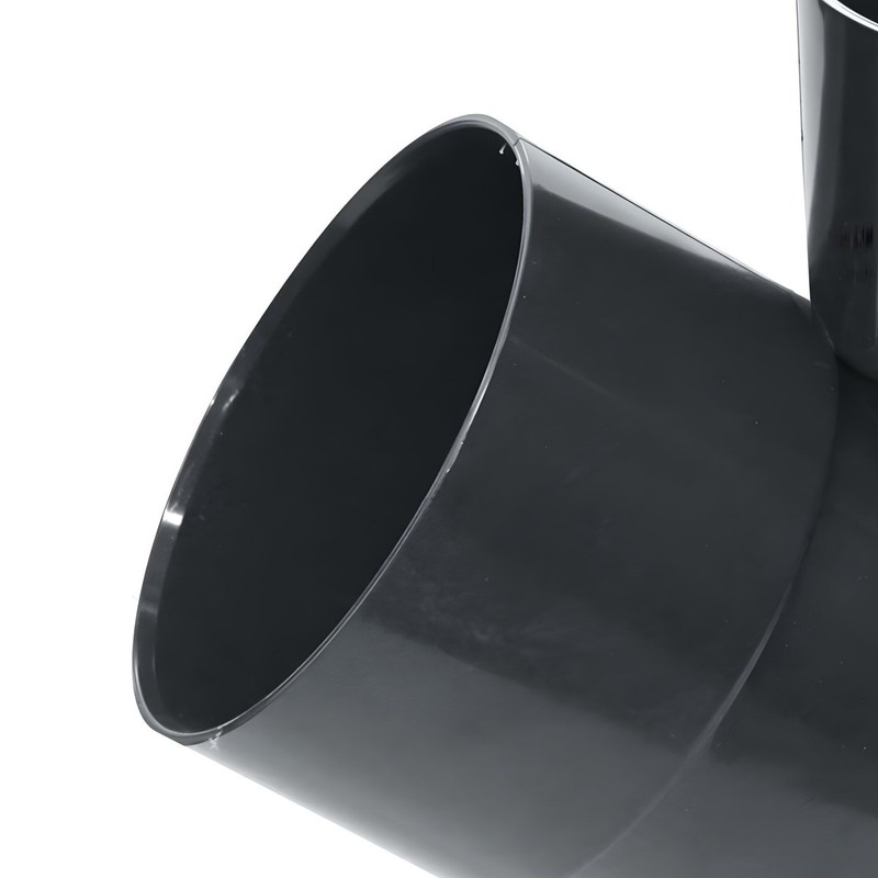 Culotte de descente 67° Ø80 mâle/femelle graphite – Image 3