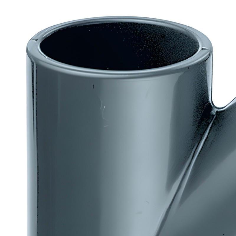 Té égal PVC pression 45° – Image 2